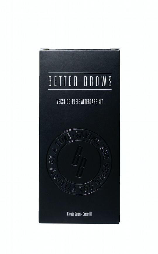 Better Brows pleie & aftercare kit